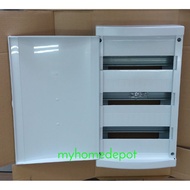 PVC DB Box 3 Row 42 Way (Non-Transparent Cover)