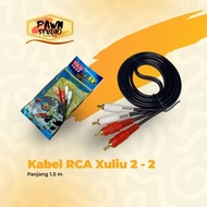 Xuliu 2-2 1.5 m RCA cable / 2-2 RCA to RCA cable / aux audio cable