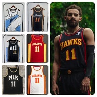 Hot Press [Trae Young] Jersey Atlanta Hawks City Edition#11篮球服速干透气运动背心