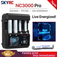 【Original】NEW SkyRC NC3000 Pro NiMH NiCd Battery Charger PD/QC AA/AAA Smart Battery Charger 4-slot L