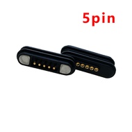 5pin Magnetic Head Magnetic Connector pogopin Spring Pin Magnet Connector Straight Pin Male Female S
