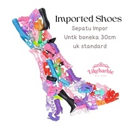 Imported shoes for 30cm