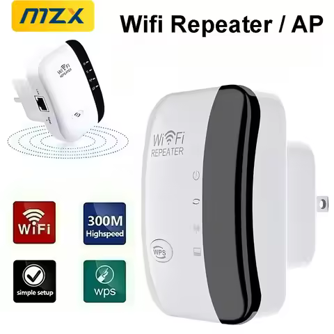 300Mbps WiFi Repeater AP Extender Amplifier Network Router Ethernet Wi-Fi Booster Wi Fi Signal 802.1