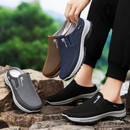 Giay Tau Nam Giay De Bang Nua Got Canh Nong Slip On So Cute Phoi Mau Nghi Mat