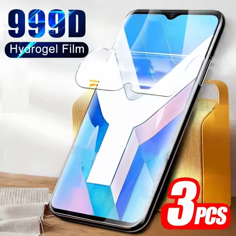 3PCS Hydrogel Film for vivo v20 pro se v17 v21 v21e y11 y11s y12 y17 y20 y20i y31 y91c safty screen 