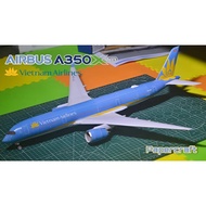 AIRBUS A350-900 VNA Commercial Airplane Paper Model