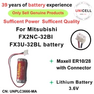 Mitsubishi 3.6v FX2NC-32BI FX3U-32BL battery Mitsubishi FX2NC-32BI battery Mitsubishi FX2NC-32BL bat