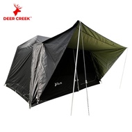 DEER CREEK Deer Creek  Safari XL 2.0 Auto Tent Two Room Cabin Black