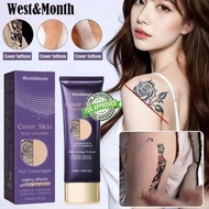 Waterproof Body Concealer for Tattoo & Scar Coverage Long-Lasting High Coverage Blemish Concealer