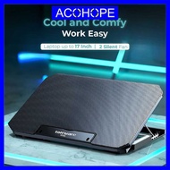 Afope Cooling Pad Laptop USB Cooling Fan 2 Fan 17 Inch - Q100
