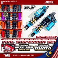 Dual Suspension NORIFUMI Alpha Series NMAX NVX v1 v2 v3 SP 285mm 305mm Absorber Hardness Rebound Adj