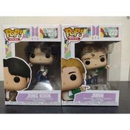 BTS Dynamite Funko Pop! Jung Kook and Jimin Set (Free Protectors)