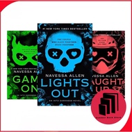 Lights Out / Caught Up / Game On by Navessa Allen ( Into Darkness Series ) - Romance - Thriller - Fi