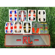 Mini Cooper S clubman paceman R55 R56 R57 R58 player side sticker trim garnish cover lip lid bodykit