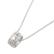 [Used] BVLGARI Parentesi Necklace, Neck size 38-45.5cm, K18WG (White Gold), Parentesi Necklace, Unis