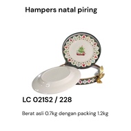 CHRISTMAS HAMPERS - CHRISTMAS GIFTS set - PLATES CHRISTMAS AND NEW YEAR PLATES SANTA CLAUS LC 021S2 