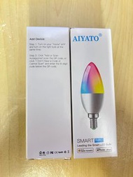 智能蠟燭燈 Apple HomeKit E14 尖泡 （可調光2700k-6500k)