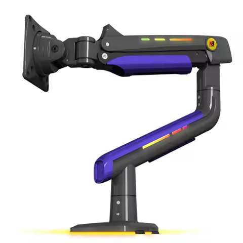 NB G60 Gaming Monitor Arm 32-60 Inch Curved Arc Screen Desktop Monitor Holder 2-20kgs Ultra Wide Mon