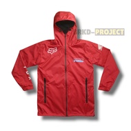 HONDA HRC WATERPROOF JACKET - WATERPROOF JACKET FOX HRC TEAMHONDA - KTM JACKET - SUPERMOTO JACKET - 