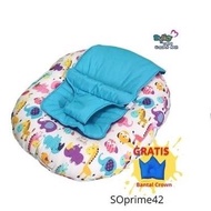 pn446 custom nama ! sofa bayi new born multifungsi - tempat tidur bayi - baby animal