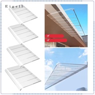 [Eigell] Window Canopy, Window Awning, Veranda Awning, Exterior, Transparent Door, Patio Roof, Wall-
