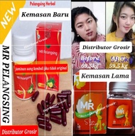 MR PELANGSING KEMASAN BARU/KAPSUL MARUN/OBAT DIET HERBAL/PELANGSING (Gratisss Pilih Hadiah suka suka