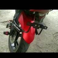 Aerox 155 license plate bracket