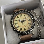 European American British Hong Kong Style Watch Men Women Students Niche High-End Retro Roman Numera