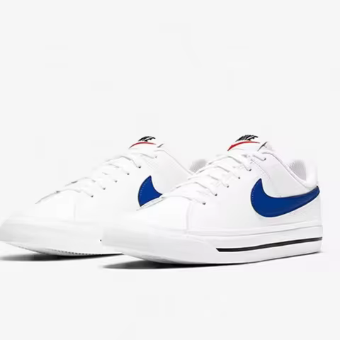 Nike Nike's New Lightweight, Comfortable and Versatile Women's Shoes Court Legacy Low-Top White Shoe