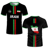 [Local Stock] F1 Halloween Christmas Fashion Iran Football Jersey For Men Summer Trend New Outdoor S