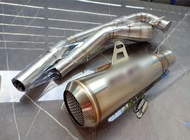 ชุดท่อ R15 ปี 2017-2021 ชุดท่อ MT15 เอ็มที 15 ชุดท่อ SXR155 เอสเอ็กซ์อาร์ 155+ปลายท่อสีเงิน