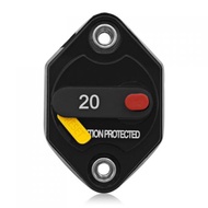 WUPP CS - 644A Car Circuit Breaker Reset Switch for SUV Bus Sedan Ship  (BLACK)