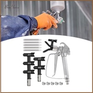 Airless Paint Sprayer Kit Paint Spray Tool Aluminum Alloy Professional with Filter 5 Tips for Fences