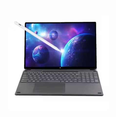 2024 New 16inch Tablet PC Laptop 2in1 Win11 2560*1600 5000mAh Business Office Book CPU i3-1220p SSD 