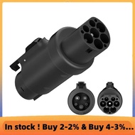 IEC62196 Type 2 to SAE J1772 Type 1 EV Adapter Charging Convertor 250V 32A Type2 to Type1 Charger Co
