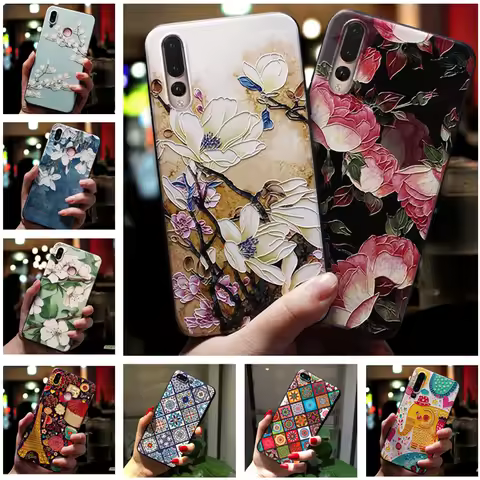 For Oneplus 8 Pro Flower Cute Relief Soft Silicon Back Cover For One Plus 7T 5 5T 6T 7 6 T Phone Cas