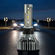 Car LED Fog Light H7 H1 H3 H4 H11 9005 9012 Brightness Spotlight 3000K 4300K 6000K 8000K Quad-Color 