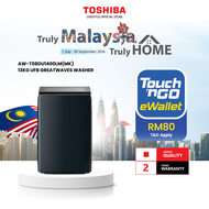 Toshiba AW-T08DU1400LM(MK) 13KG UFB Greatwaves Washer/Mesin Basuh / 洗衣机