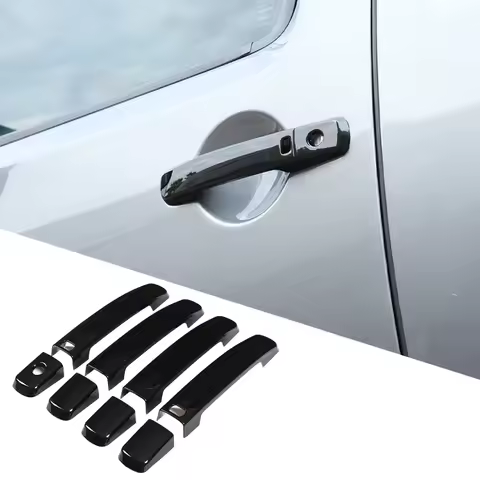 Exterior Door Handle Decoration Cover Car Door Handle Protector Shell For Nissan Frontier D40 2005-2
