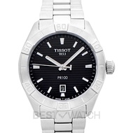 Tissot T-Classic Quartz Black Dial Stainless Steel Men s Watch T101.610.11.051.00