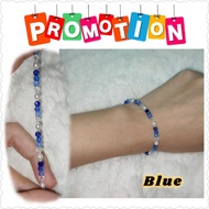【BEST BUY 】Kristal warna Biru+Mutiara Gelang Tangan dengan loceng