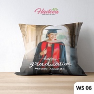 Hadeea.id - Custom Photo Pillow for Graduation Gifts
