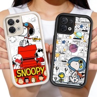 HP O-43 Snoopy Casing Siliconehp for OPPO Reno 7 7Z 8Z 8 F21 F21S Pro Lite 5G
