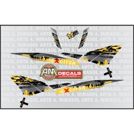 Stock Decals By A.Mirasol Arts For Sniper Mx150 v1 and v2