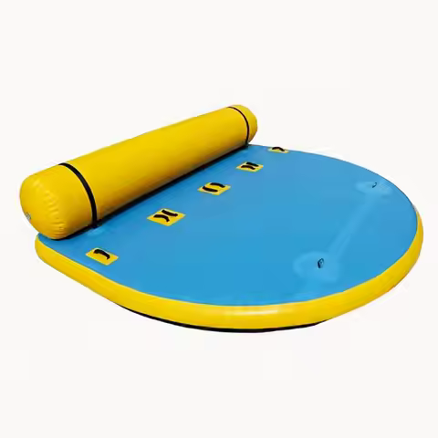 Dropstich Fabric Adults Inflate Water Boat 4 Seaters Towable Inflate Boats Interactive Aqua Sports D