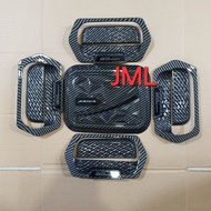 Carbon handle+outer+tank cover package for old Avanza Xenia 2004 - 2011 and old Agya 2013 - 2022. Av