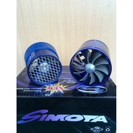 Turbo VENTILATOR SIMOTA SINGLE/DOUBLE BLADE FAN AIR INTAKE SUPERCHARGER