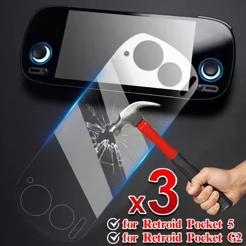 Tempered Glass for Retroid Pocket 5/Pocket G2 Screen Protector for Retroid Pocket 5/Pocket G2 HD Cle