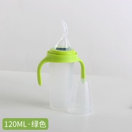 เครื่องมือป้อนอาหารเด็กซิลิโคนจากข้าว Meet Brand Multi-use Rice Powder Dispenser ขวดนมพร้อมช้อนสําหร