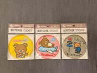 Siffler Rilakkuma Suitcase Stickers 鬆弛熊 毛毛 行李貼紙